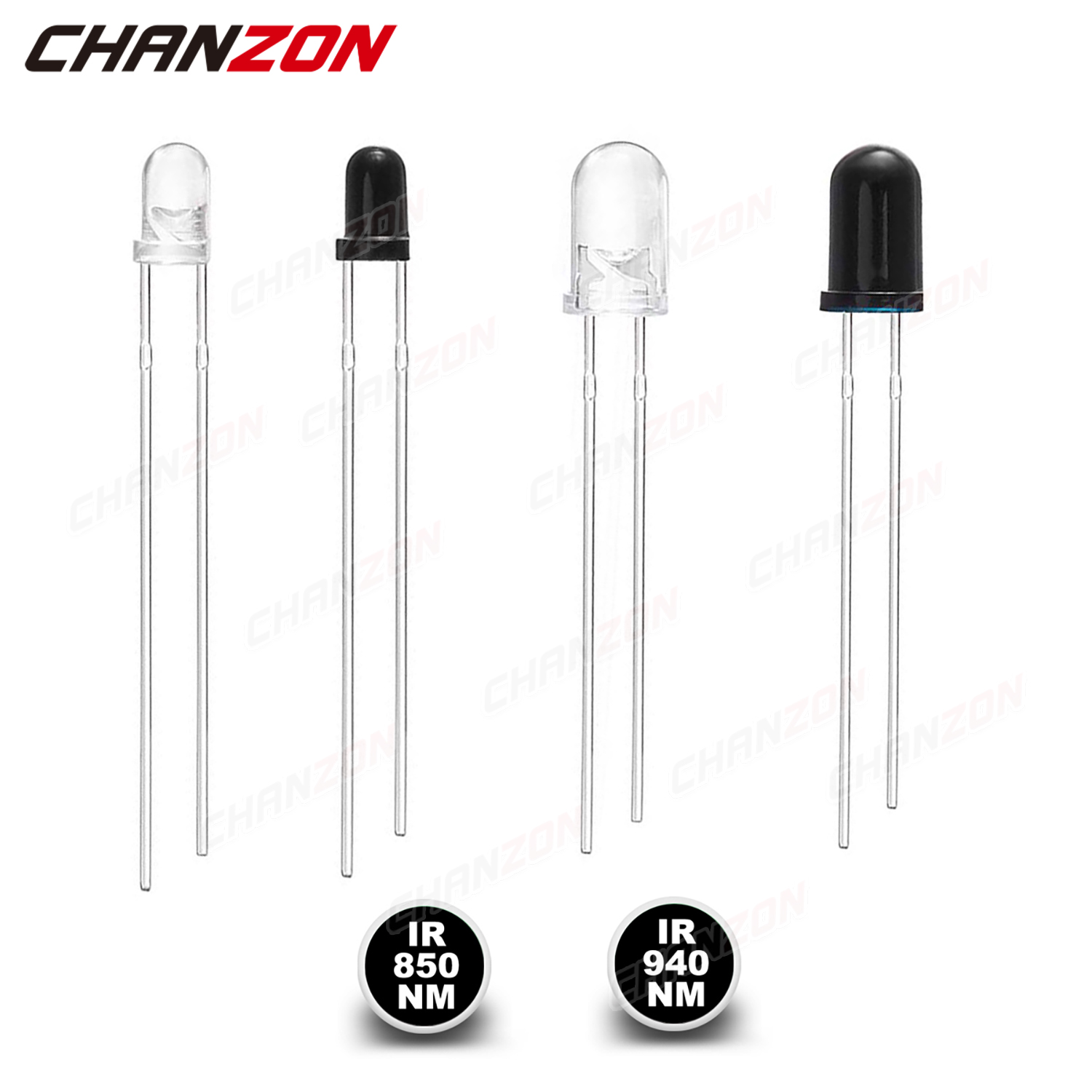 Science And Hobby Photos - Bộ 100 3Mm 5Mm IR LED