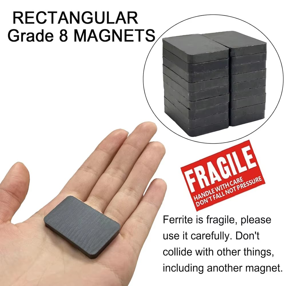 8/12pcs Ferrite Ceramic Blocks - đánh giá và giá Science And Hobby