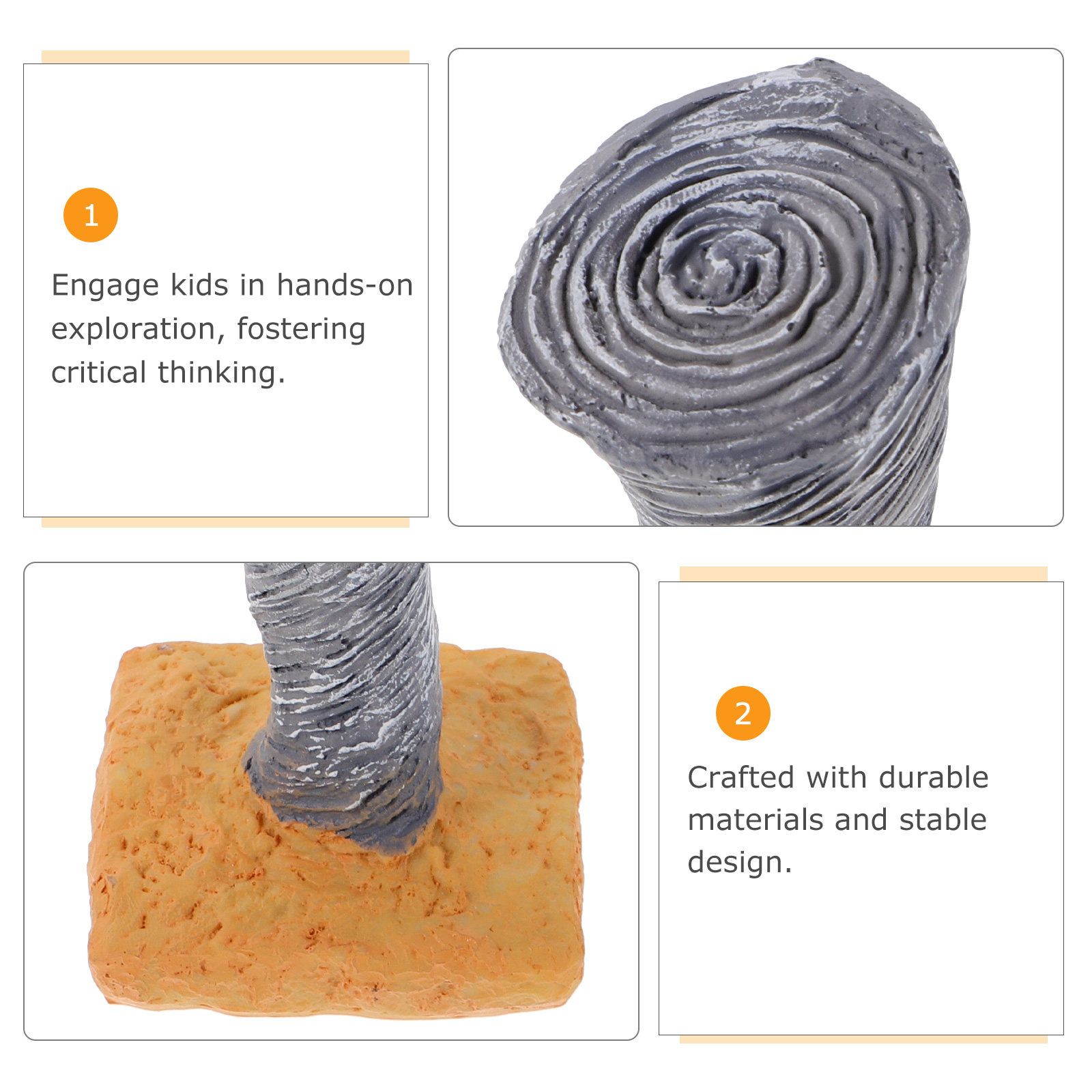 2Pcs Natural Disaster Simulati - đánh giá và giá Volcano Kit Eruption
